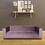 Velvet Sofa for Living Room, Modern 3-Seater Sofas Couches for Bedroom, Office, and Apartment with Solid Wood Frame (Lavender) B124142442