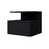 Augusta Floating Nightstand with 2-Tier Shelf and 1-Drawer B128P148656