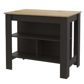 British Single Kitchen Pantry, Four Storage Shelves, Double Doors Cabinets B128P148674