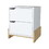 Lovell Nightstand with Sturdy Base and 2-Drawers B128P148740