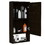 Modesto Medicine Cabinet, One Open Shelf, Mirrored Cabinet with Two Interior Shelves B128P148753