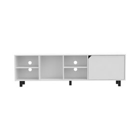 Native TV Stand for TV&#180;s up 70", Four Open Shelves, Five Legs B128P148761