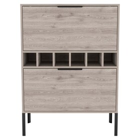 Rome TV Stand for TV&#180;s up 43", Two Open Shelves, One Cabinet, One Big Open Shelf B128P148799
