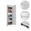 Ruan XL Shoe Rack, Mirror, Five Interior Shelves, Single Door Cabinet B128P148800