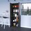 Virginia Double Door Storage Cabinet, Five Shelves B128P148831