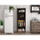 Virginia Double Door Storage Cabinet, Five Shelves B128P148835