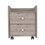 York Nightstand, Superior Top, Two Drawers, Four Casters B128P148846