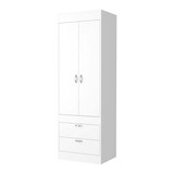 Alabama Armoire, One Large Cabinet, Two Drawers B128P148850