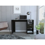 Arlington Computer Desk with 2-Open Storage Shelves and Drawer with Handle B128P148859