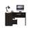Raleigh L-Shaped Desk, Two Drawers, One Shelf, CPU Storage B128P148969