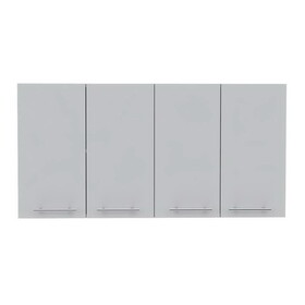 Sitka Wall Cabinet, Two Spacious Divisions, Four Doors B128P148974