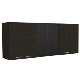 Yuma 150" Wall Cabinet, Two Close Cabinets, Two Open Shelves B128P148994