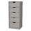 Dillon 5 Narrow Drawer Dresser, Tall Chest of Drawers B128P176102