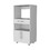 Corsica Pantry Cabinet Microwave Stand, Multi-Function with Drawer B128P176126