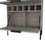 Rowan Bar Cabinet, Six Built-in Wine Rack, Double Door Cabinet B128P176140