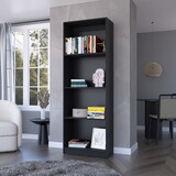 Sutton Bookcase with Tier Storage Shelves B128P176160