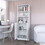 Sutton 2-Door Bookcase, Storage with Multi-Level Shelves and Double Door Design B128P176167