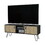 Kimball Hairpin Legs TV Rack, Media Unit with 2 Doors and Open Shelves B128P176179