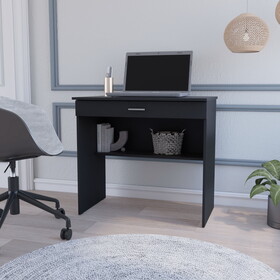 Kaylor Storage Desk, Modern Design with Drawer and Shelf B128P176189