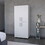 B128S00008 White+Melamine+Bedroom+Contemporary+Particle Board