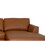 Alta Cognac Top Grain Leather Right Facing Sectional B131P152866