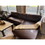 Alta Brown Top Grain Leather Left Facing Sectional B131P153245