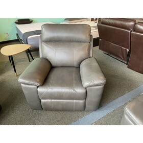 Sterling Manual Grey Air Leather 1 Seater B131P153327