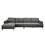 Santa Monica Grey LF Sectional B131S00077