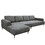 Santa Monica Grey LF Sectional B131S00077