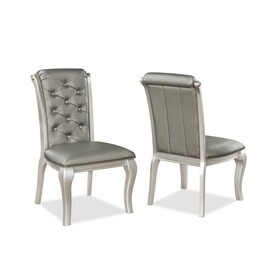 Caldwell - Side Chair (Set of 2) - Pearl Silver B132P161662