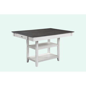 Nina - Counter Height Table Shelf - White B132P161708