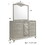 Valiant - Dresser - Pearl Silver B132P162162