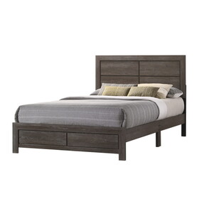 Hopkins - King Bed in One Box - Brown B132P162427