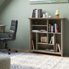 Amherst - Multi Cube Bookcase and Storage Unit - Distressed Grey B136P158344