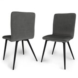 Baylor - Dining Chair (Set of 2) - Dark Grey B136P158474
