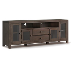 Cosmopolitan - 72" Wide TV Media Stand - Farmhouse Brown B136P158552