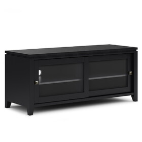 Cosmopolitan - TV Media Stand - Black B136P158570
