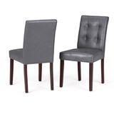 Andover - Parson Dining Chair (Set of 2) - Stone Grey B136P158585