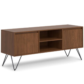 Hunter - TV Media Stand - Walnut Veneer B136P158737