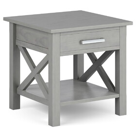 Kitchener - End Table - Fog Grey B136P158761