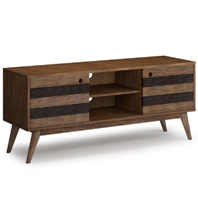 Clarkson - Low TV Stand - Rustic Natural Aged Brown B136P158781