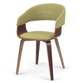Lowell - Bentwood Dining Chair - Acid Green / Dark Brown B136P158829
