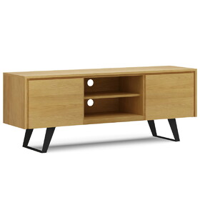 Lowry - TV Media Stand - Oak B136P158864