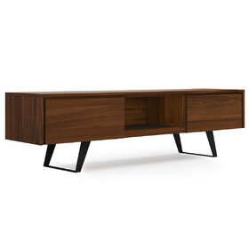 Lowry - 72" TV Media Stand - Walnut B136P158889
