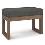Milltown - Footstool Small Ottoman Bench - Ebony B136P159089