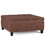 Ellis - Coffee Table Storage Ottoman - Distressed Saddle Brown B136P159160