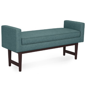 Scott - Ottoman Bench - Smoky Teal B136P159257
