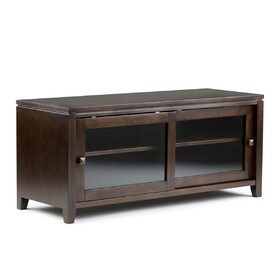Cosmopolitan - TV Media Stand - Mahogany Brown B136P159522