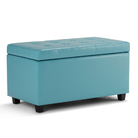 Cosmopolitan - Storage Ottoman - Soft Blue B136P159763