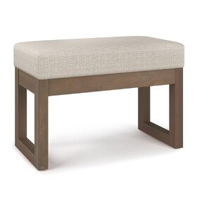 Milltown - Footstool Small Ottoman Bench - Platinum B136P159943